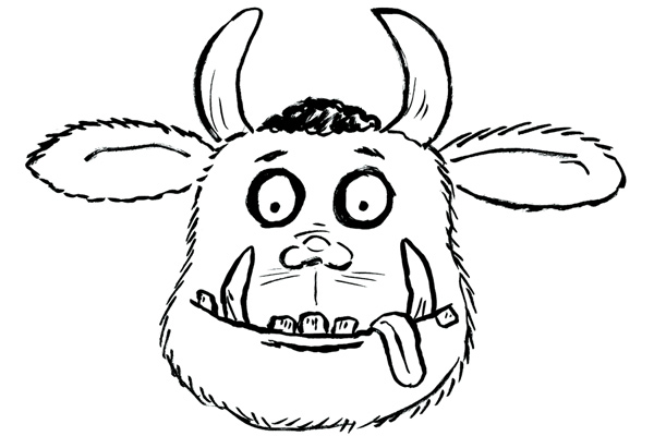 Gruffalo Colouring In Preview Image