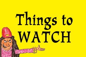 Things to Watch Button - The 91-Storey Treehouse